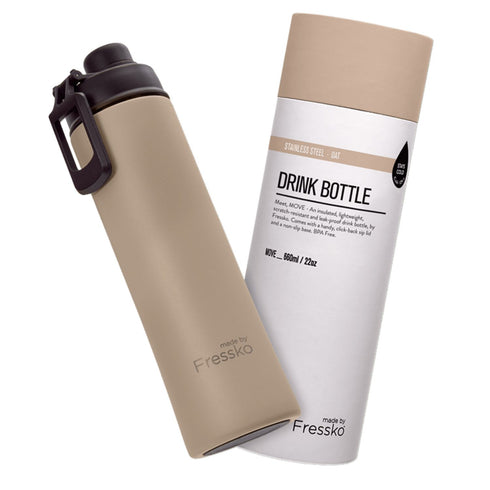 Made By Fressko Move 22oz Insulated Stainless Steel Drink Bottle